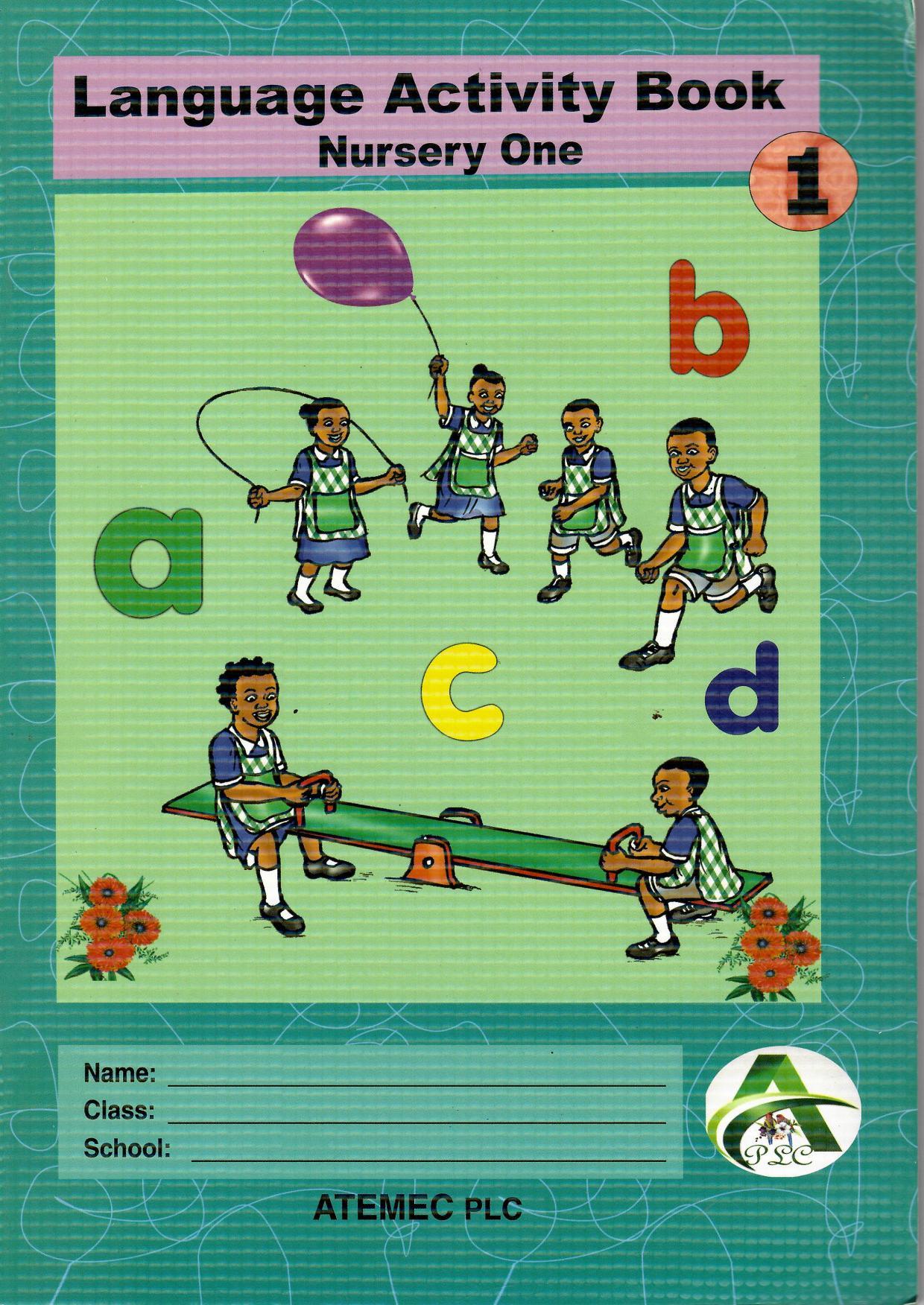 Language activity Book Nursery 1